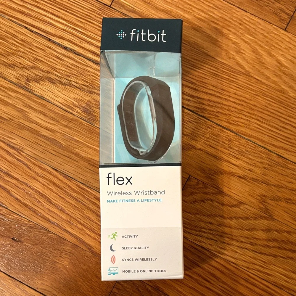 Fitbit Flex Activity Wristband - black- new old stock in box